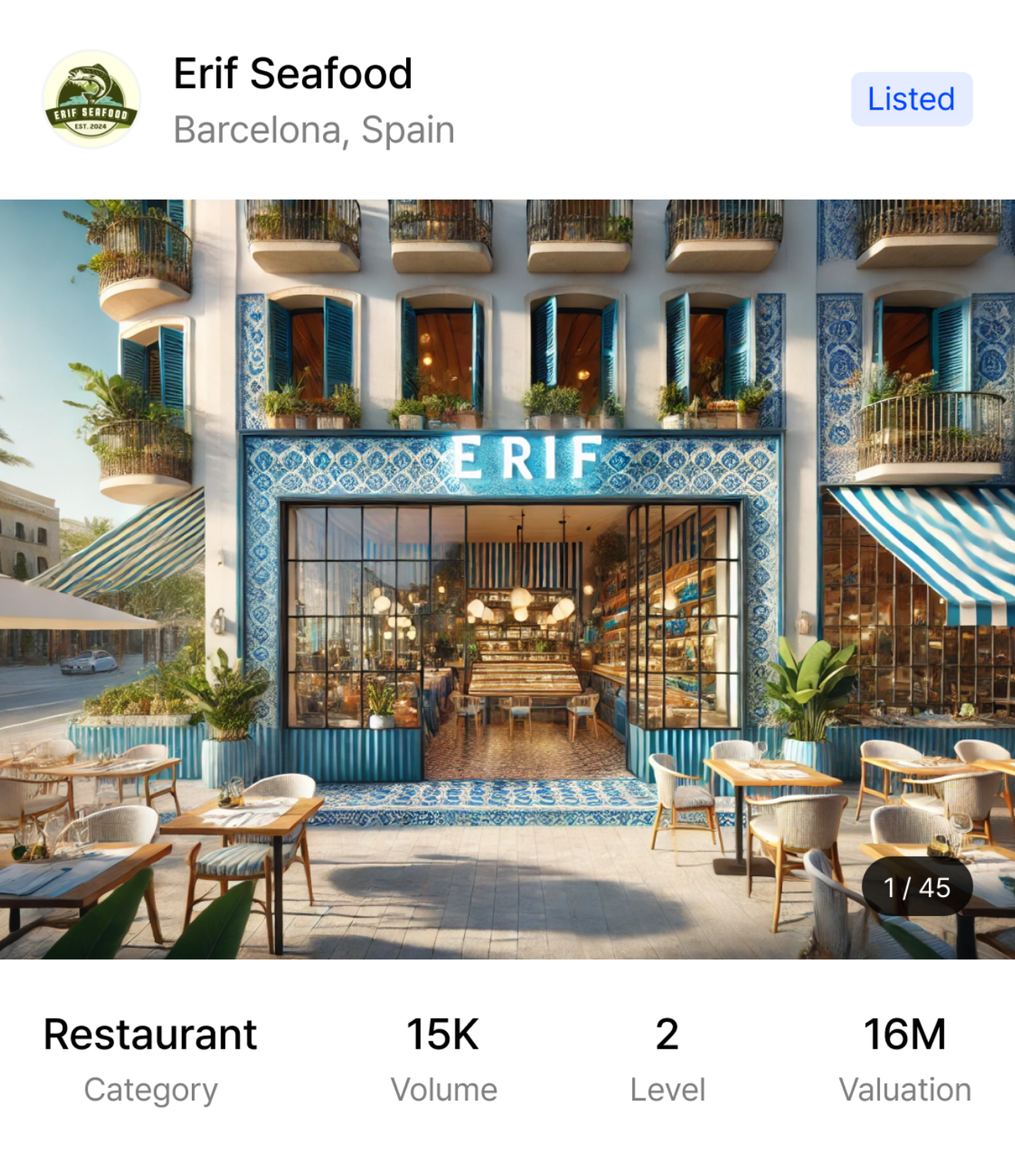 Listing Background